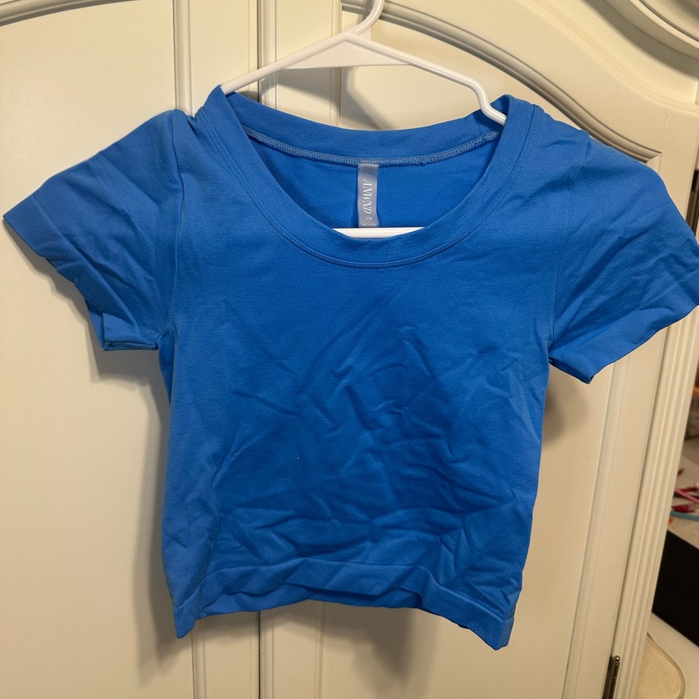 Blue Women’s Crop Top